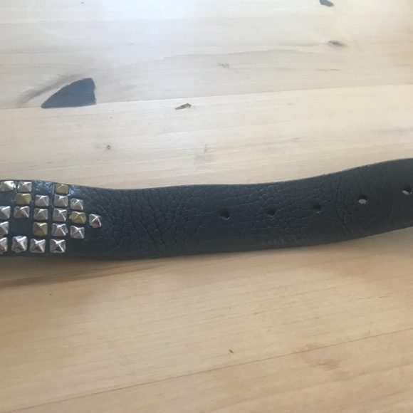 TYLIE MALIBU BELT LEATHER /NEW/VINTAGE/black - Picture 2 of 6